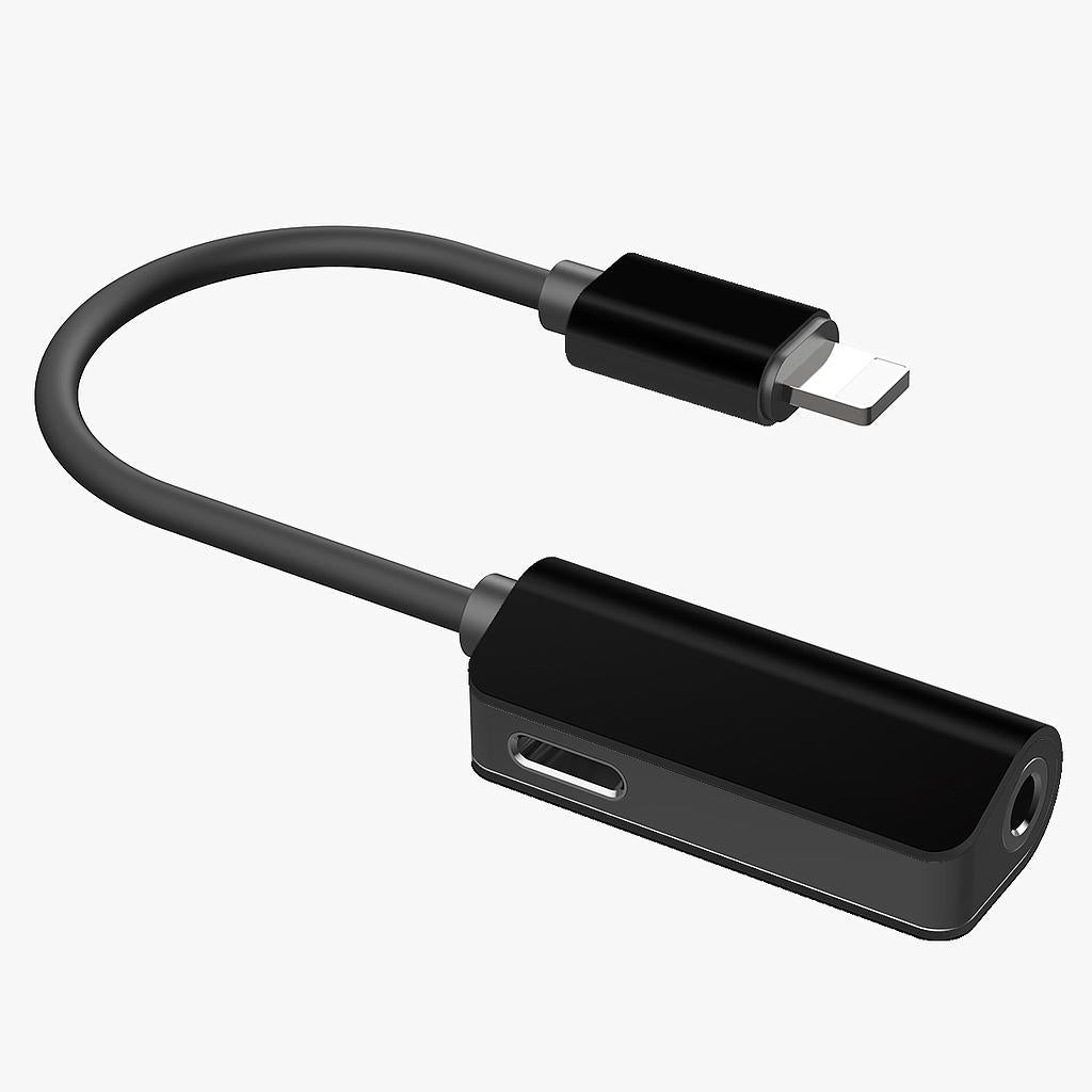 DuoPort L1 Lightning Audio & Charging Adapter</br>Listen Freely. Charge Simultaneously. All in One.